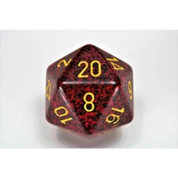 CHX XS2079 Speckled Mercury 34mm d20 Dice