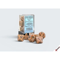 CHX 25333 Speckled Rust Polyhedral 7-Dice Set