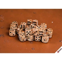 CHX 25933 Speckled Rust 12mm d6 Dice Block (36 dice)