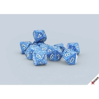 CHX 25176 Speckled Ocean Stone Set of Ten d10s