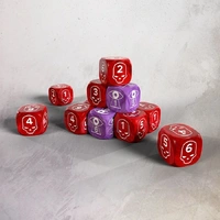 One page Rules - Wound and Spell dice Set (8+2)