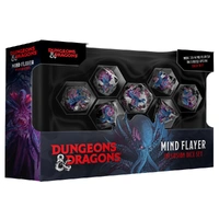 Fanroll: D&D Monsters Resin Inclusion Dice Set: Mind Flayer