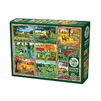 Puzzle - Cobble Hill - Postcards From The Farm 1000Pc