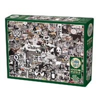 Puzzle - Cobble Hill - Black & White Animals
