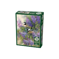 Puzzle - Cobble Hill - Chickadees And Lilacs 1000Pc