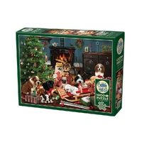 Puzzle - Cobble Hill - Christmas Puppies 1000Pc
