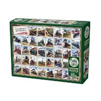 Puzzle - Cobble Hill - Railroads Of America 1000Pc