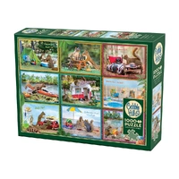 Puzzle - Cobble Hill - Squirrels On Vacation 1000Pc
