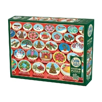Puzzle - Cobble Hill - Snow Globe Cookies 1000Pc