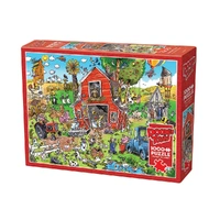 Puzzle - Cobble Hill - Doodletown Farmyard Folly 1000