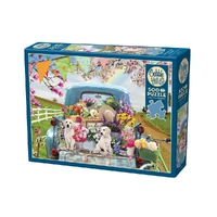 Puzzle - Cobble Hill - Country Truck In Spring 500Pc