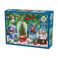 Puzzle - Cobble Hill - Snow Globes 500Pc