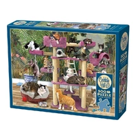 Puzzle - Cobble Hill - Jungle Cats 500Pc