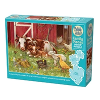 Puzzle - Cobble Hill - Barnyard Babies 350Pc *Family*