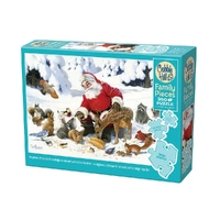Puzzle - Cobble Hill - Santa Claus & Friends *Family*