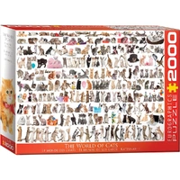 Puzzle - Eurographics - The World Of Cats 2000pc