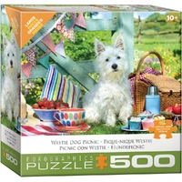 Puzzle - Eurographics - Scottie Dog Picnic 500pcxl