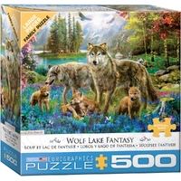 Puzzle - Eurographics - Wolf Lake Fantasy 500pcxl