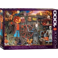Puzzle - Eurographics - Haloween Decorations 1000pcs