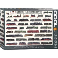 Puzzle - Eurographics - Steam Locomotives 1000pc