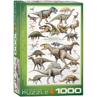 Puzzle - Eurographics - Dinosaurs Cretaceous Period