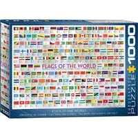 Puzzle - Eurographics - Flags Of The World 1000pc