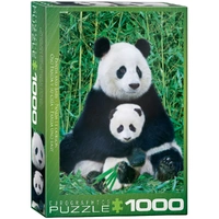 Puzzle - Eurographics - Panda & Baby 1000pc