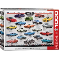 Puzzle - Eurographics - Muscle Car Evolution 1000pc