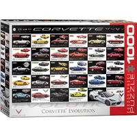 Puzzle - Eurographics - Corvette Evolution 1000pc