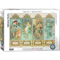Puzzle - Eurographics - Mucha; The Four Seasons 1000pc