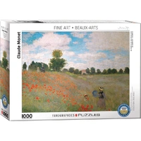 Puzzle - Eurographics - Monet; Poppy Field 1000pc