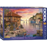 Puzzle - Eurographics - Mediterranean Harbor 1000pc