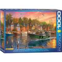 Puzzle - Eurographics - Harbor Sunset 1000pc