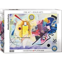 Puzzle - Eurographics - Kandinsky;Yellow Red Blue 1000