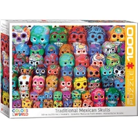 Puzzle - Eurographics - Traditional Mexican Skulls