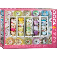 Puzzle - Eurographics - Colorful Tea Cups 1000pc