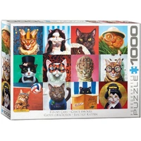 Puzzle - Eurographics - Funny Cats 1000pc
