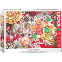 Puzzle - Eurographics - Christmas Table 1000pc