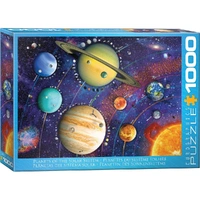 Puzzle - Eurographics - Planets Of Solar System 1000pc