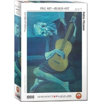 Puzzle - Eurographics - Picasso; Old Guitarist 1000P
