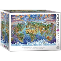Puzzle - Eurographics - World Wonders 5000pc