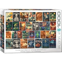 Puzzle - Eurographics - Alien Invasion Collage 1000pcs