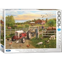 Puzzle - Eurographics - Farmers Ford Tractor 1000pc