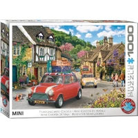 Puzzle - Eurographics - Traveling Mini Cooper 1000pcs