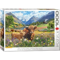 Puzzle - Eurographics - Highland Cows 1000pcs