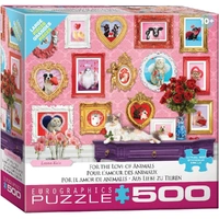 Puzzle - Eurographics - For The Love Of Animals 500pcx