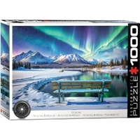 Puzzle - Eurographics - Yukon Aurora Boealis 1000pcs