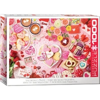 Puzzle - Eurographics - Valentine's Table 1000pcs