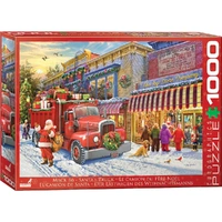 Puzzle - Eurographics - Mack B6 Santa's Truck 1000pcs