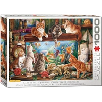 Puzzle - Eurographics - Cats By Aquarium 1000pcs